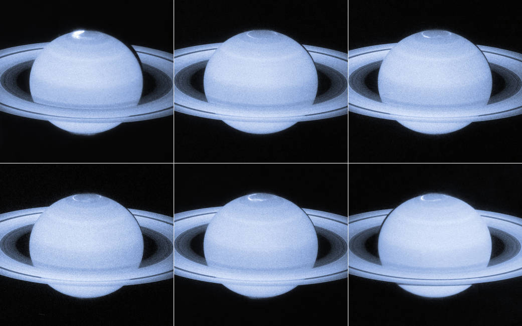 土星の写真